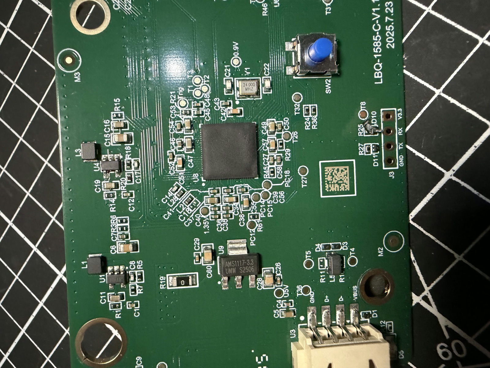 SoC and UART header